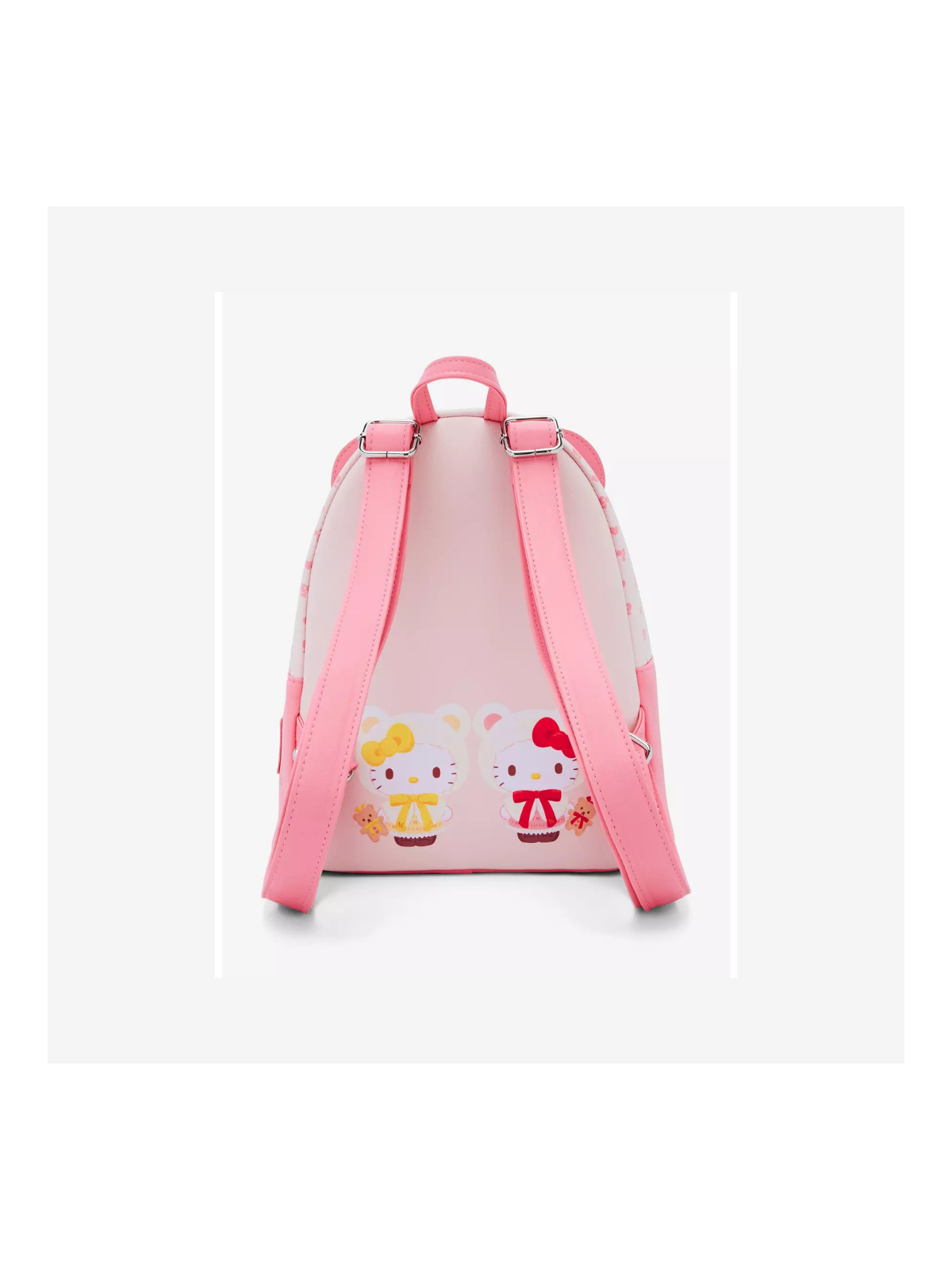 Sac à a dos white teddy bear Hello kitty & Mimmy LOUNGEFLY