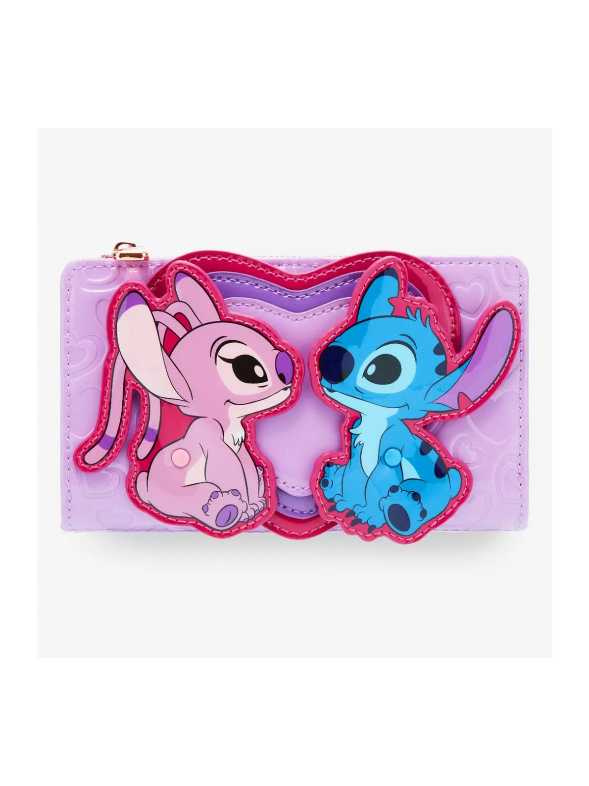 Portefeuille heart moving Lilo & stitch LOUNGEFLY