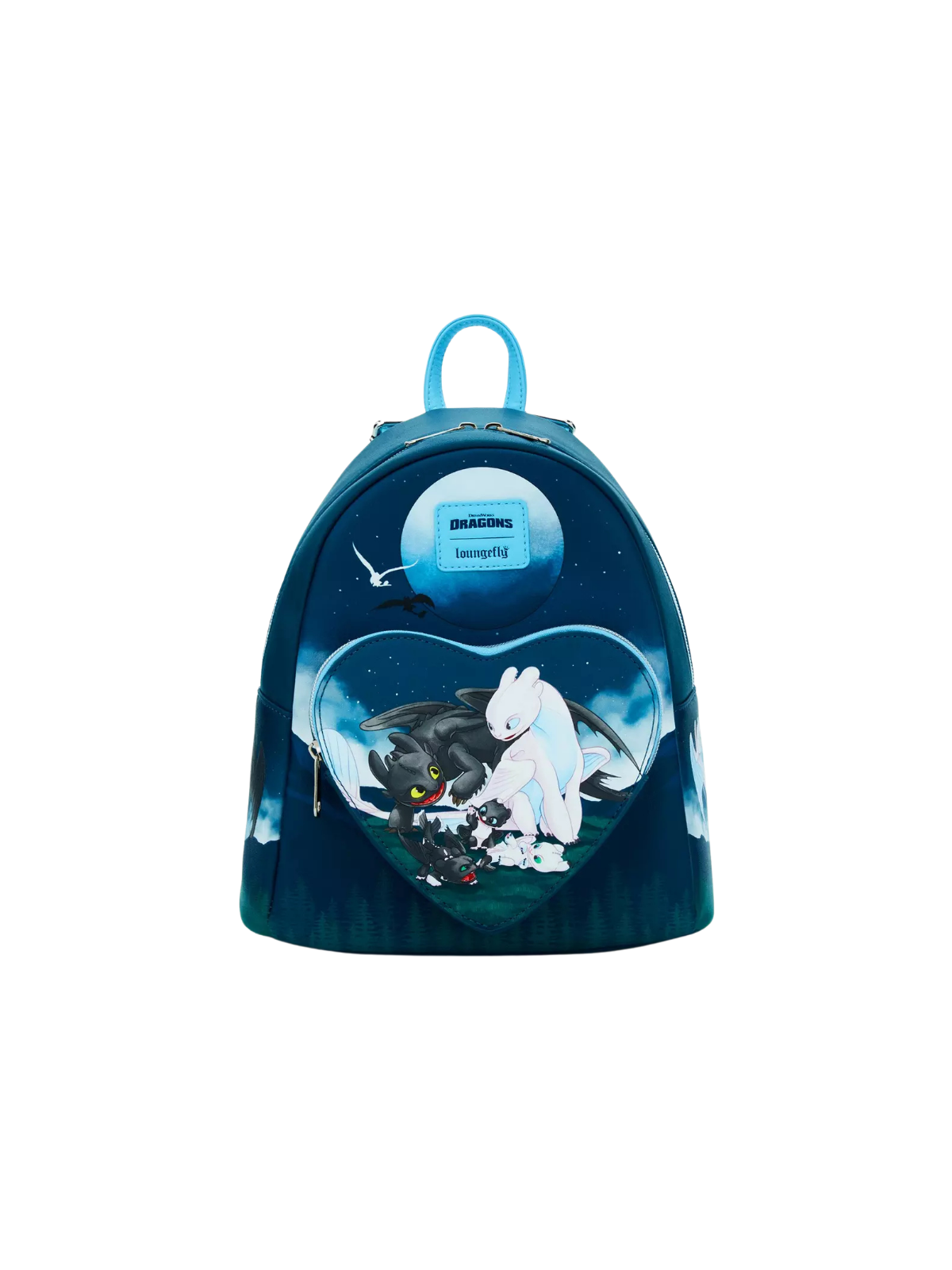 Sac à dos Toothless & light fury babies Dragons LOUNGEFLY