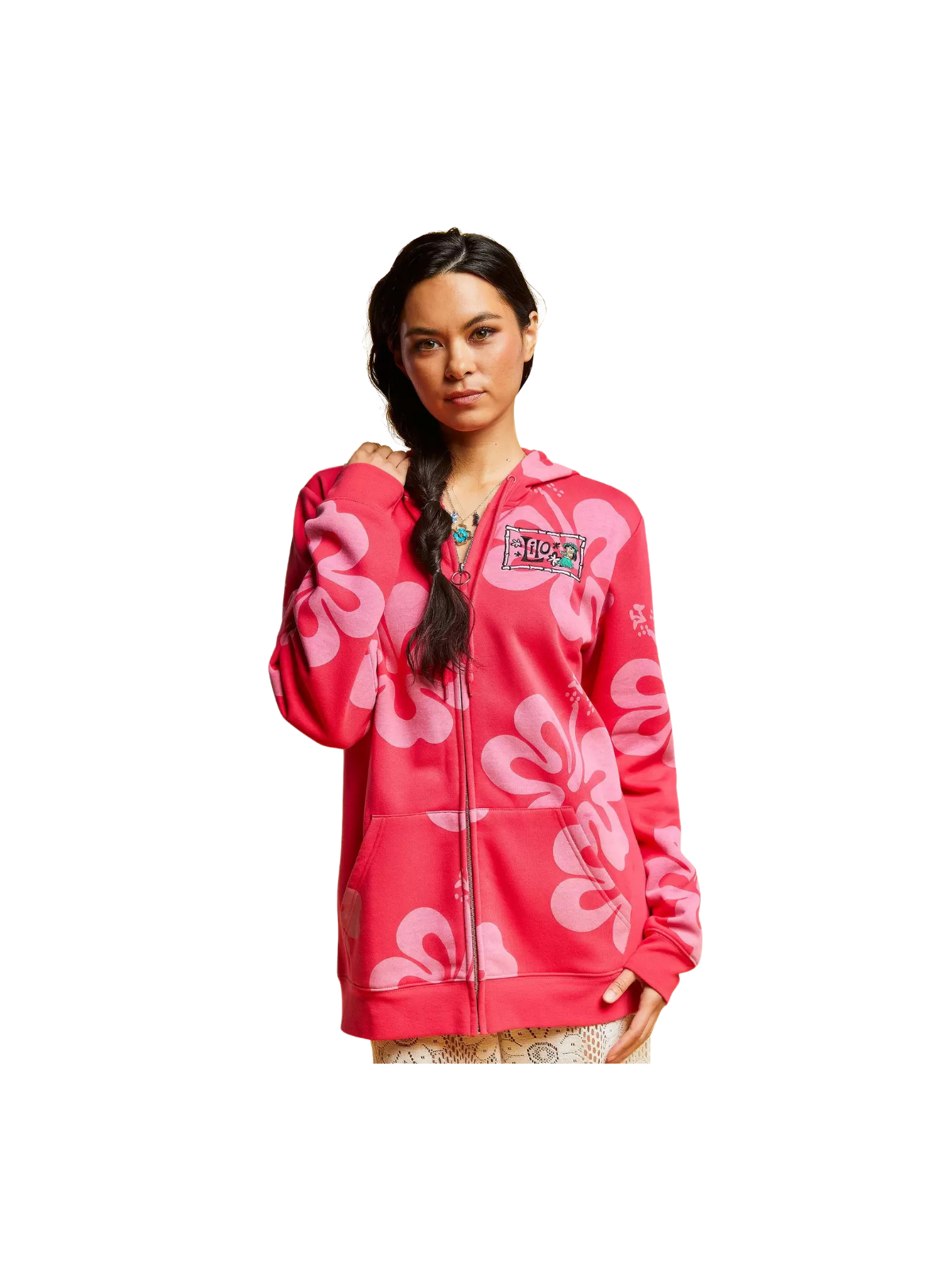 Sweat à capuche Lilo Hibiscus Lilo & Stitch Our Universe
