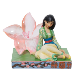 Figurine Mulan fleur de cerisier Disney traditions 6011922