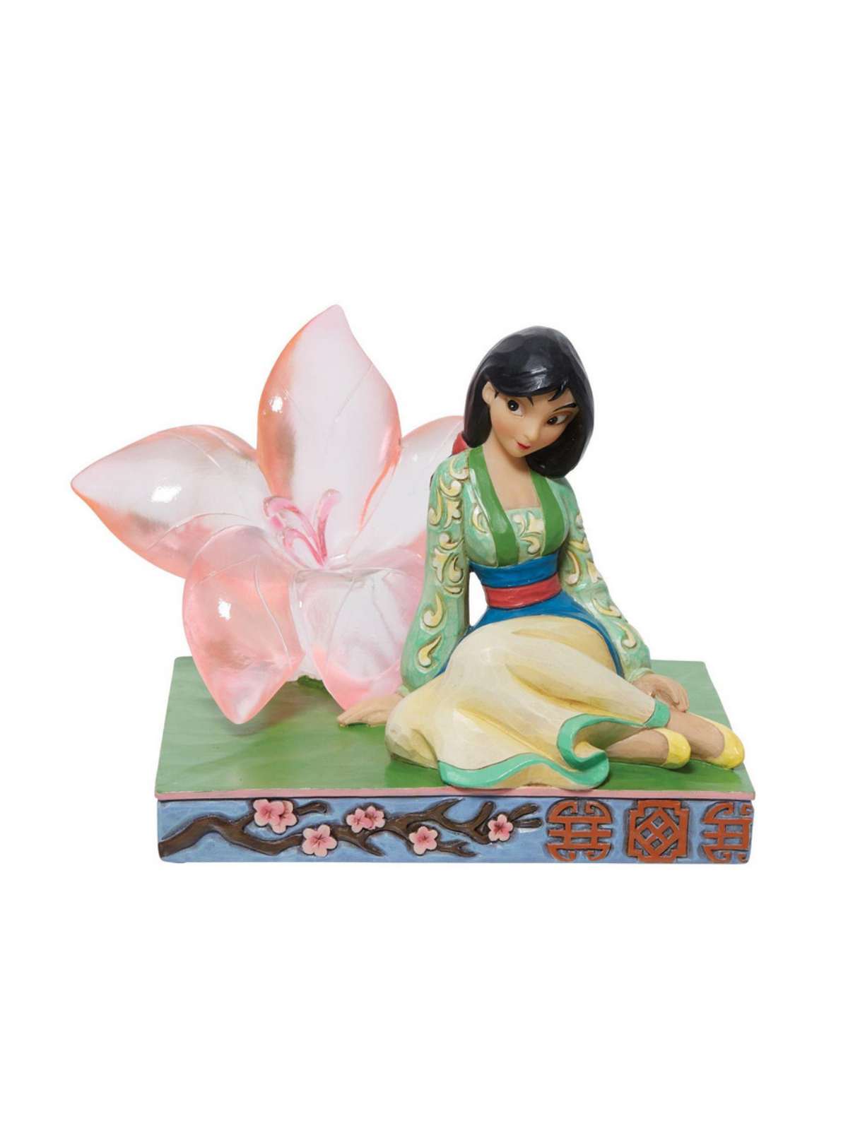 Figurine Mulan fleur de cerisier Disney traditions 6011922