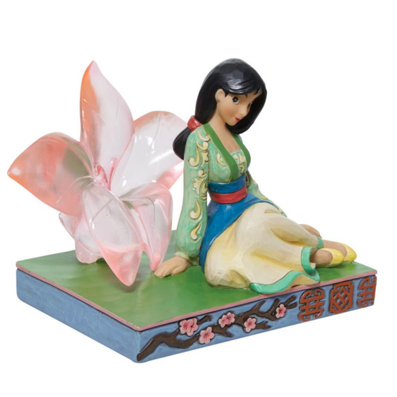 Figurine Mulan fleur de cerisier Disney traditions 6011922