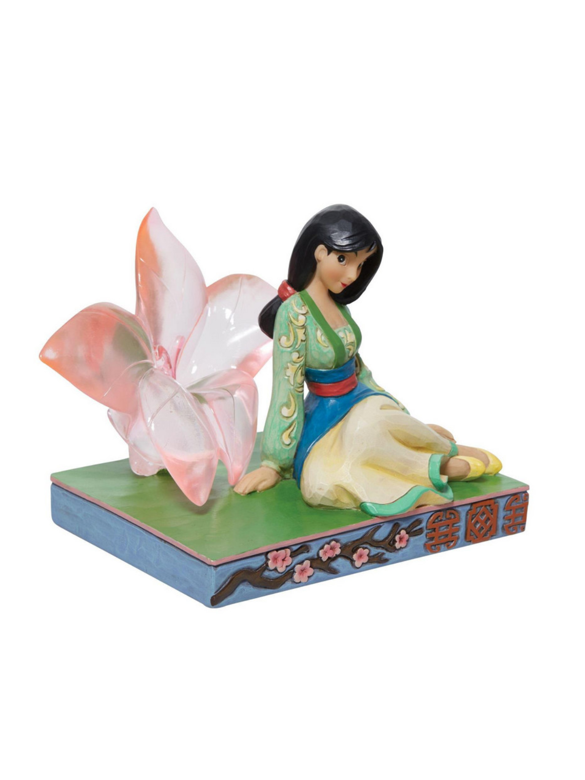 Figurine Mulan fleur de cerisier Disney traditions 6011922
