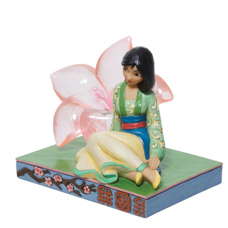 Figurine Mulan fleur de cerisier Disney traditions 6011922