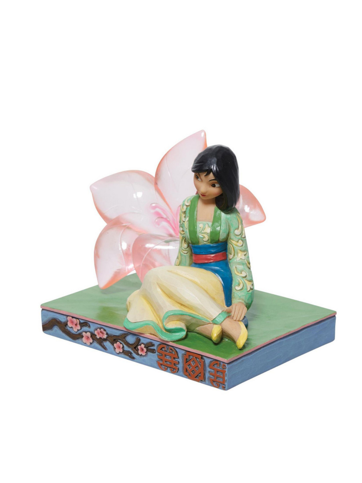 Figurine Mulan fleur de cerisier Disney traditions 6011922