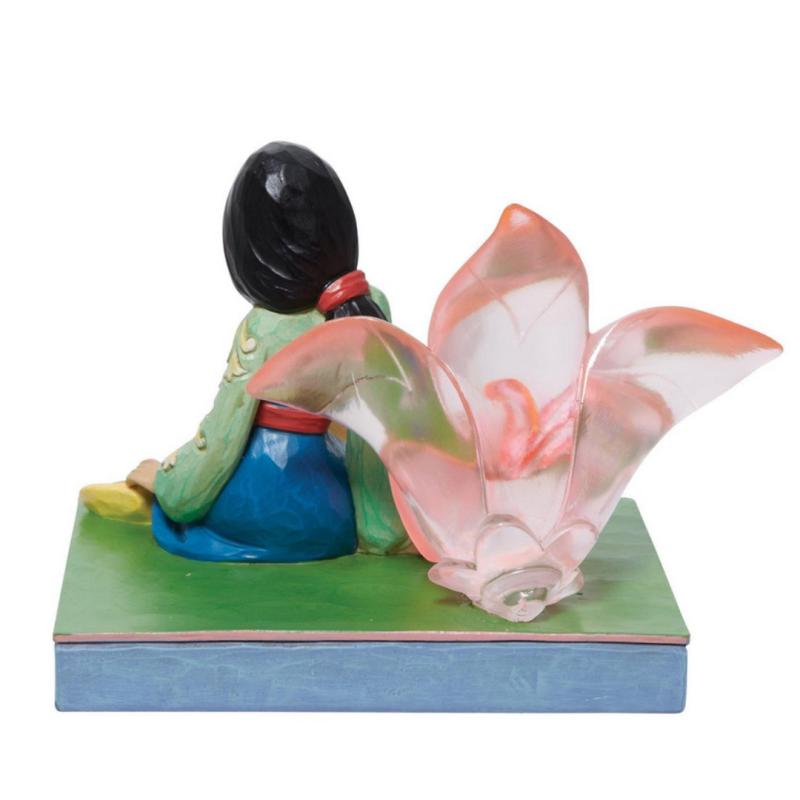 Figurine Mulan fleur de cerisier Disney traditions 6011922