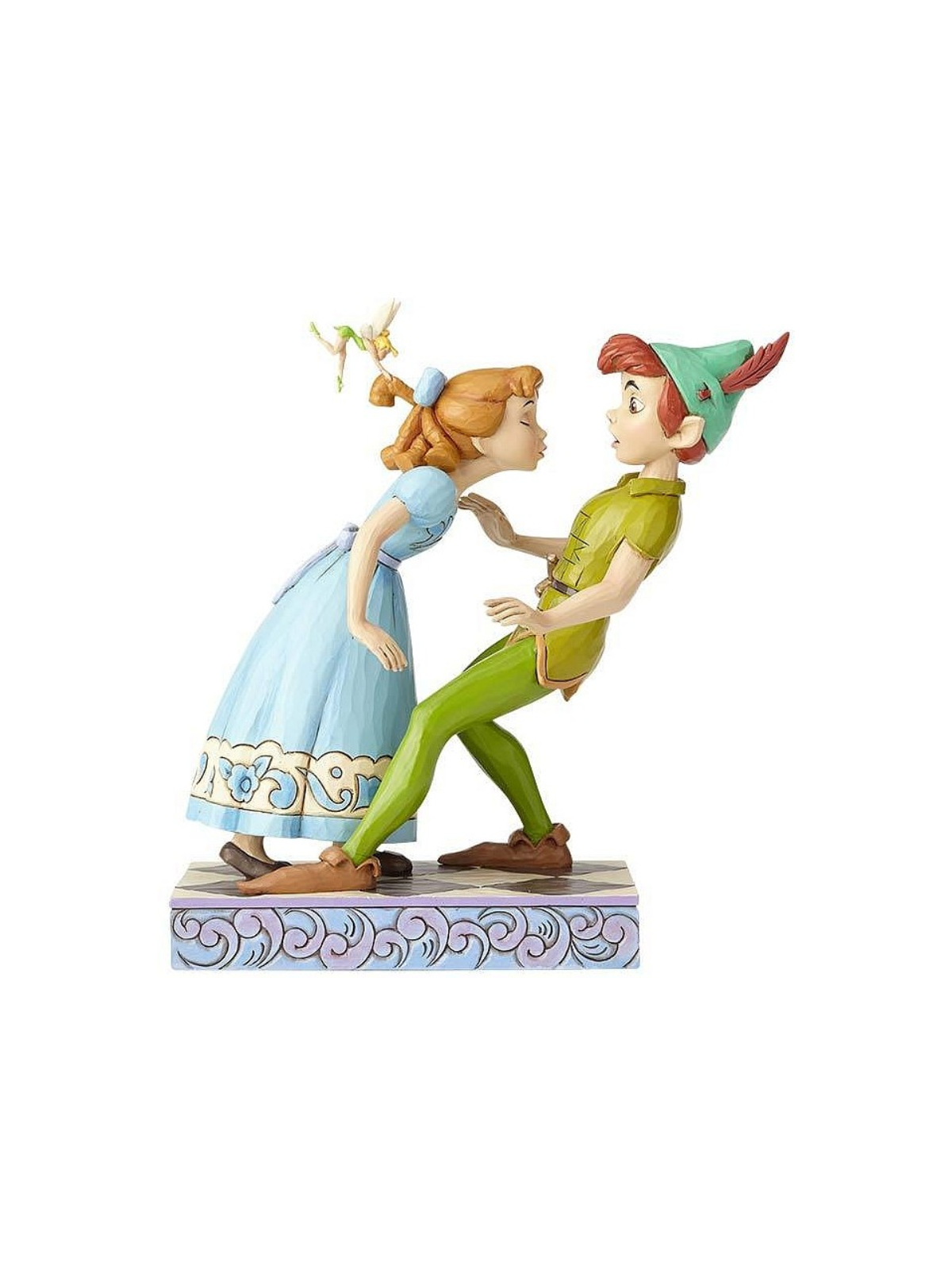 Figurine Peter pan Wendy & clochette 65ème Anniversaire Disney Traditions 4059725