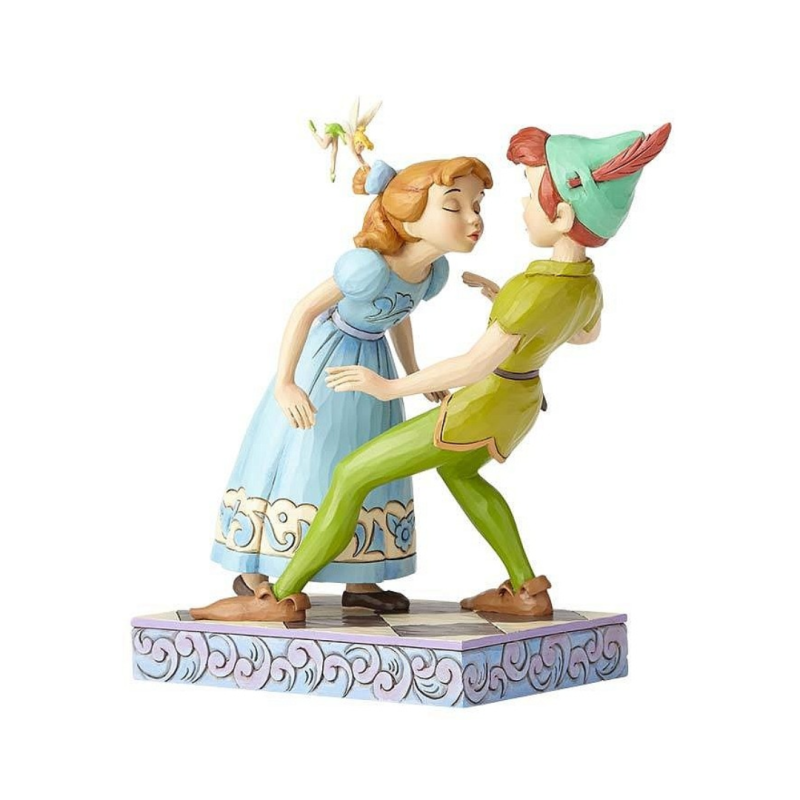 Figurine Peter pan Wendy & clochette 65ème Anniversaire Disney Traditions 4059725