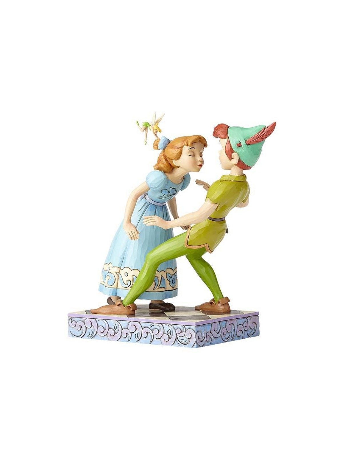 Figurine Peter pan Wendy & clochette 65ème Anniversaire Disney Traditions 4059725