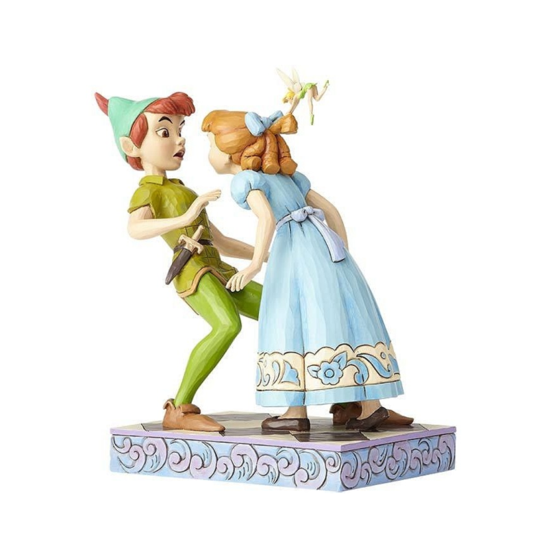 Figurine Peter pan Wendy & clochette 65ème Anniversaire Disney Traditions 4059725