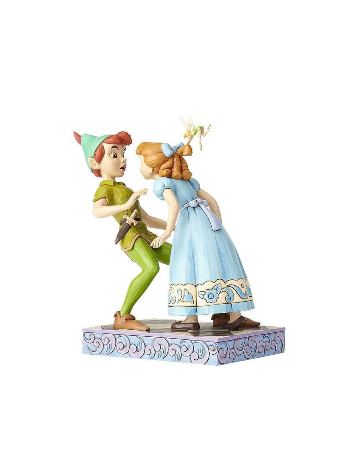 Figurine Peter pan Wendy & clochette 65ème Anniversaire Disney Traditions 4059725