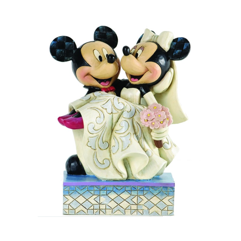 Figurine "Congratulations" Mickey & Minnie Disney traditions 4033282