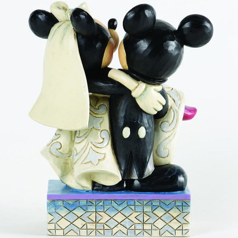 Figurine "Congratulations" Mickey & Minnie Disney traditions 4033282