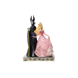 Figurine Aurore et Maléfique Disney traditions 6008068