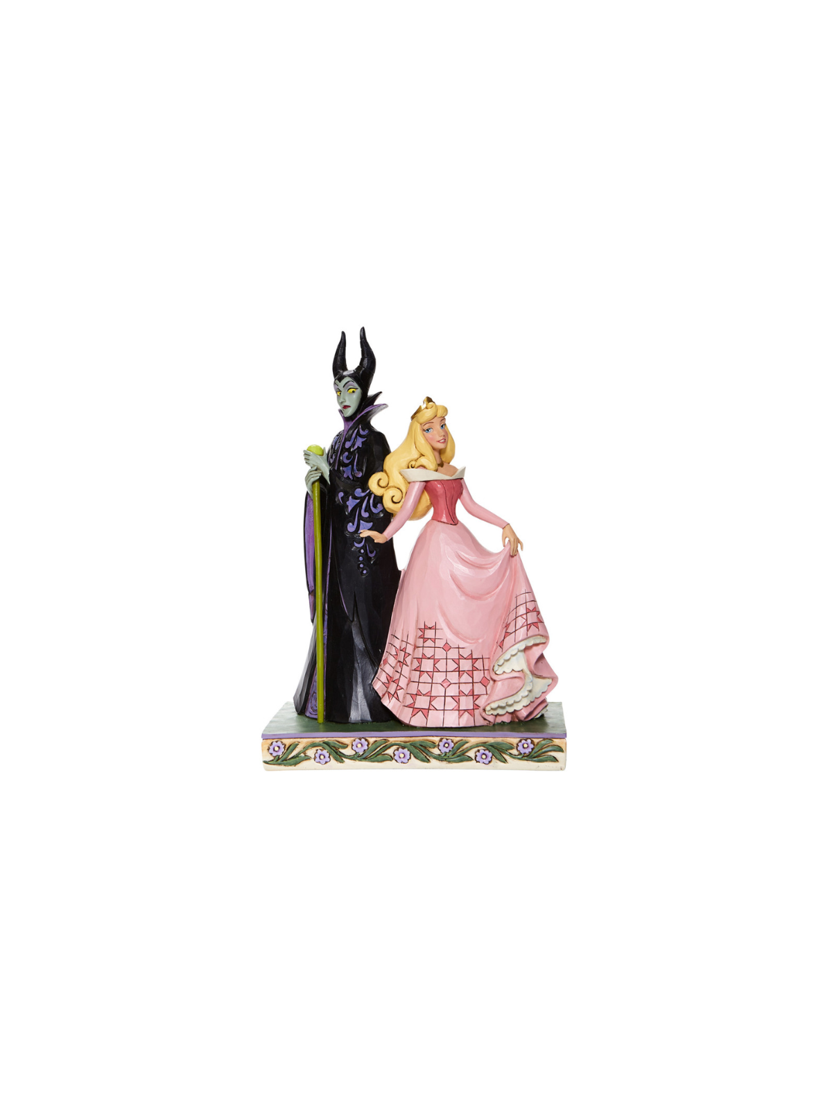 Figurine Aurore et Maléfique Disney traditions 6008068