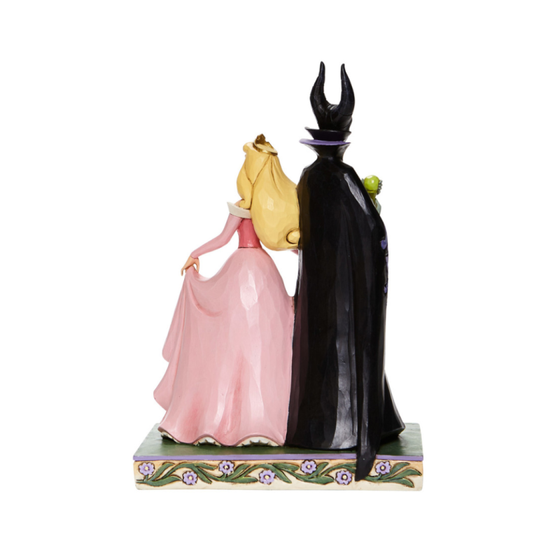 Figurine Aurore et Maléfique Disney traditions 6008068