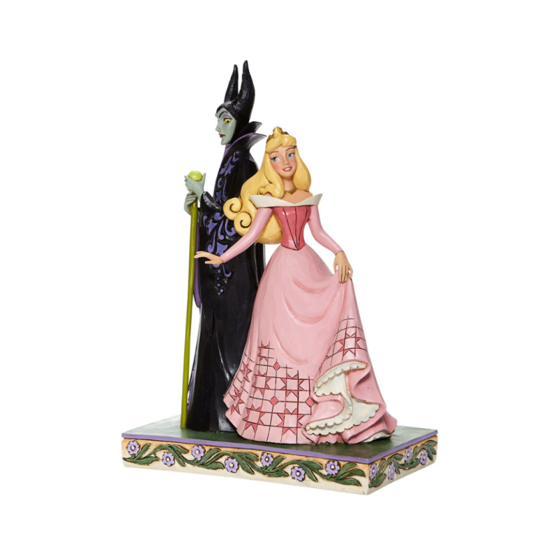 Figurine Aurore et Maléfique Disney traditions 6008068