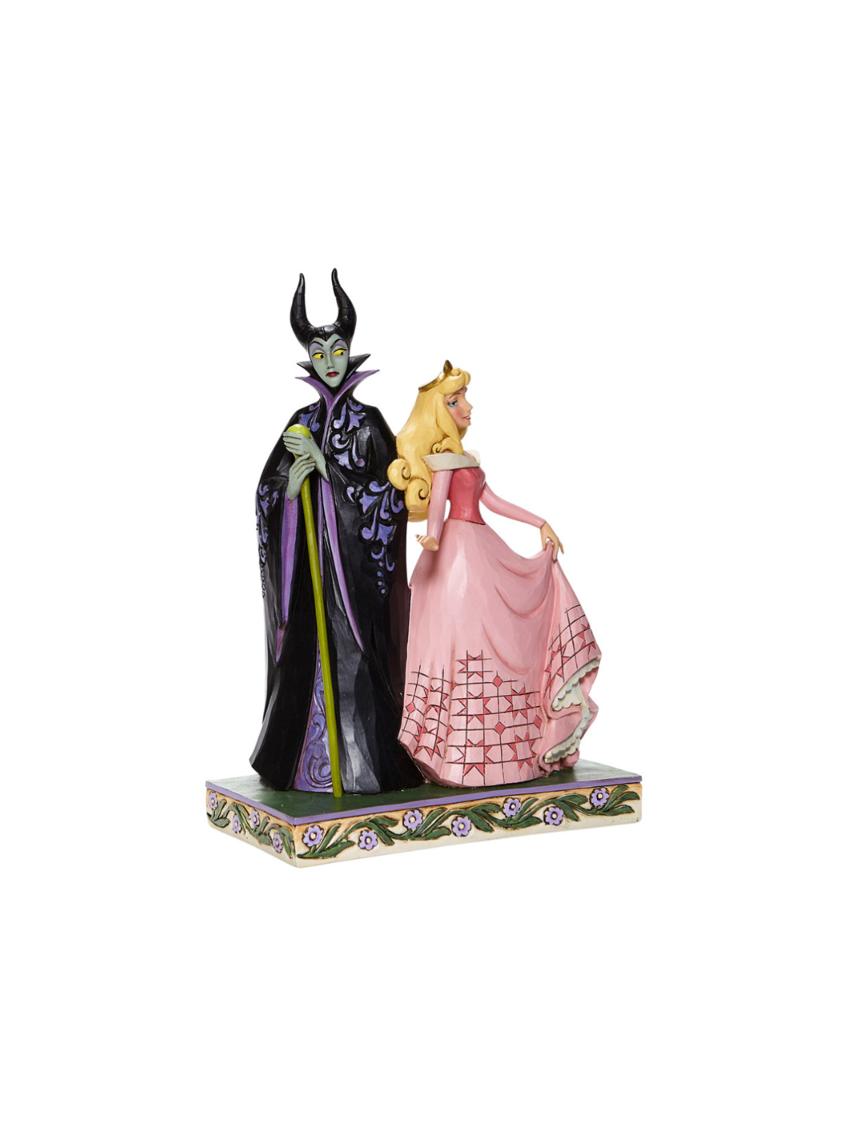 Figurine Aurore et Maléfique Disney traditions 6008068