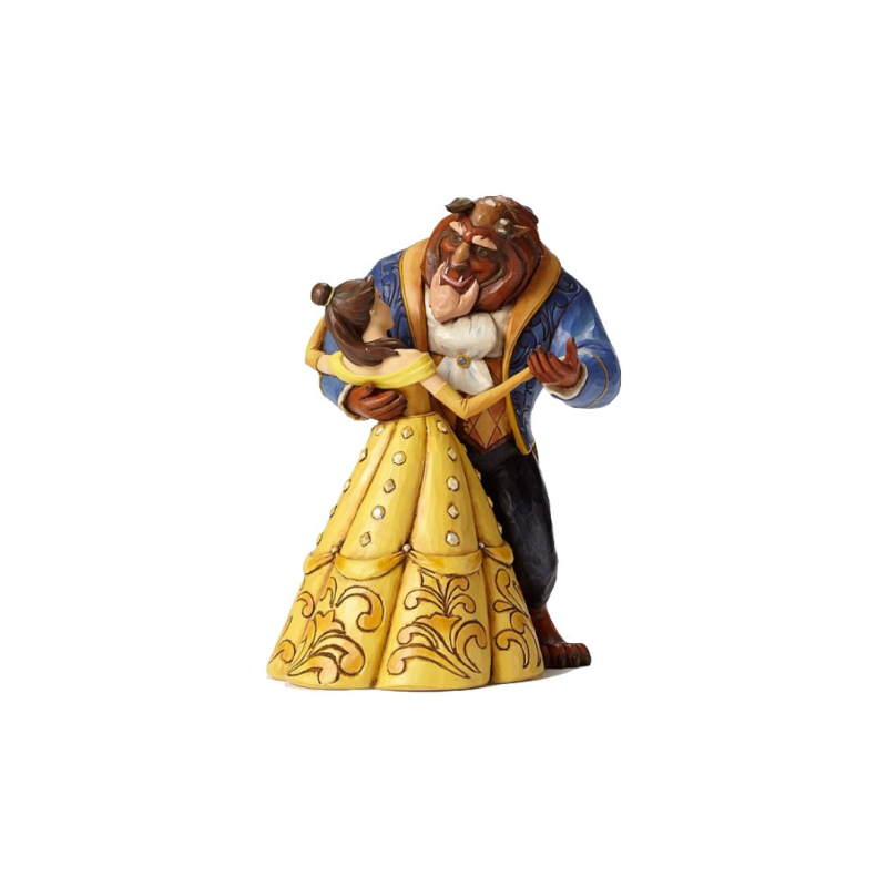 Figurine La belle & la bête dancing Disney traditions 4049619