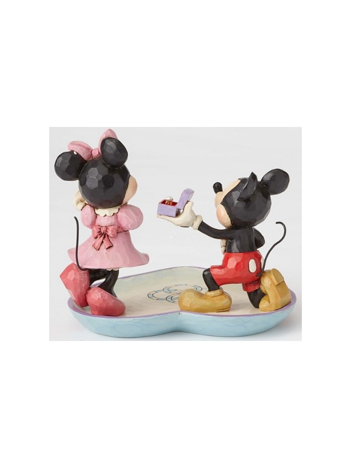 Figurine Mickey, Minnie et la bague de fiancailles Disney traditions 4055436