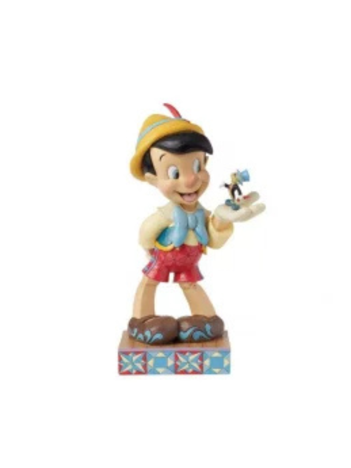 Figurine Pinocchio et Jiminy Disney traditions 6016348