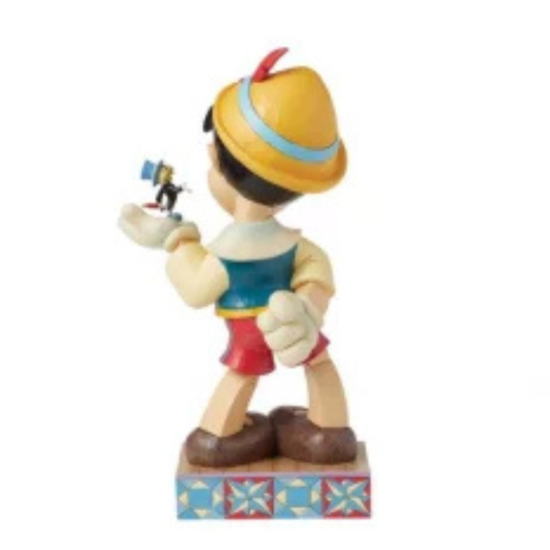 Figurine Pinocchio et Jiminy Disney traditions 6016348