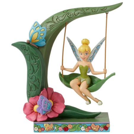 Figurine Clochette balancoire Disney traditions 6016336