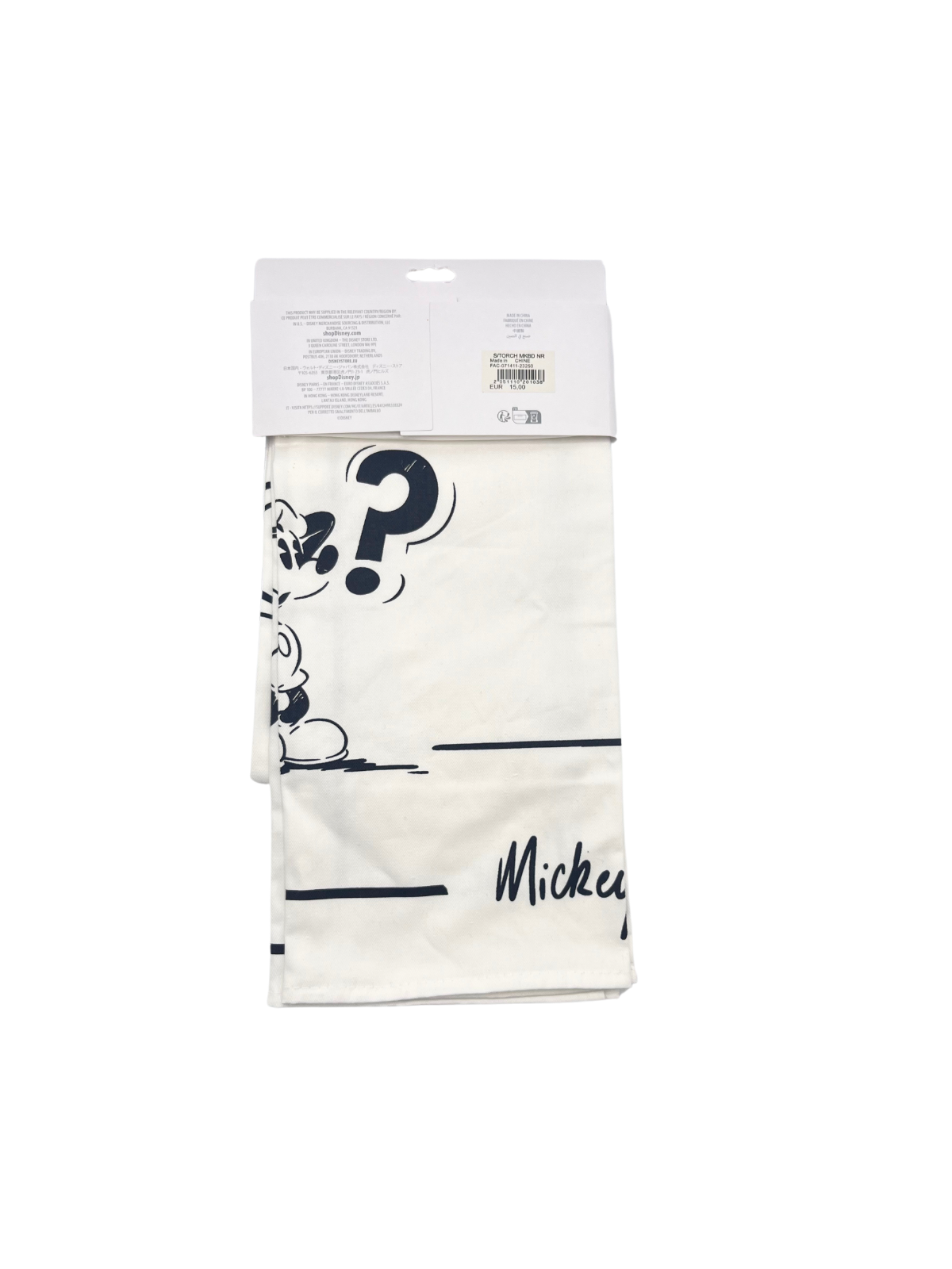 Torchon Mickey Disneyland Paris