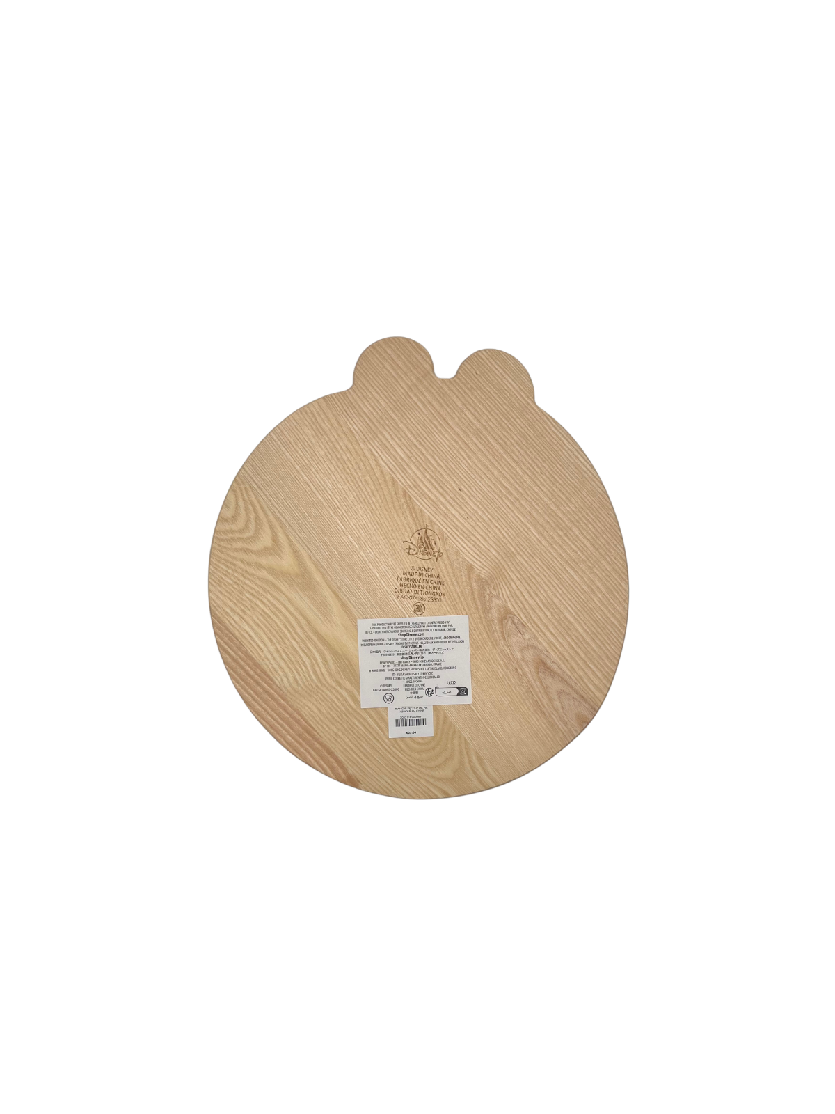 Planche à découper Mickey Disneyland Paris