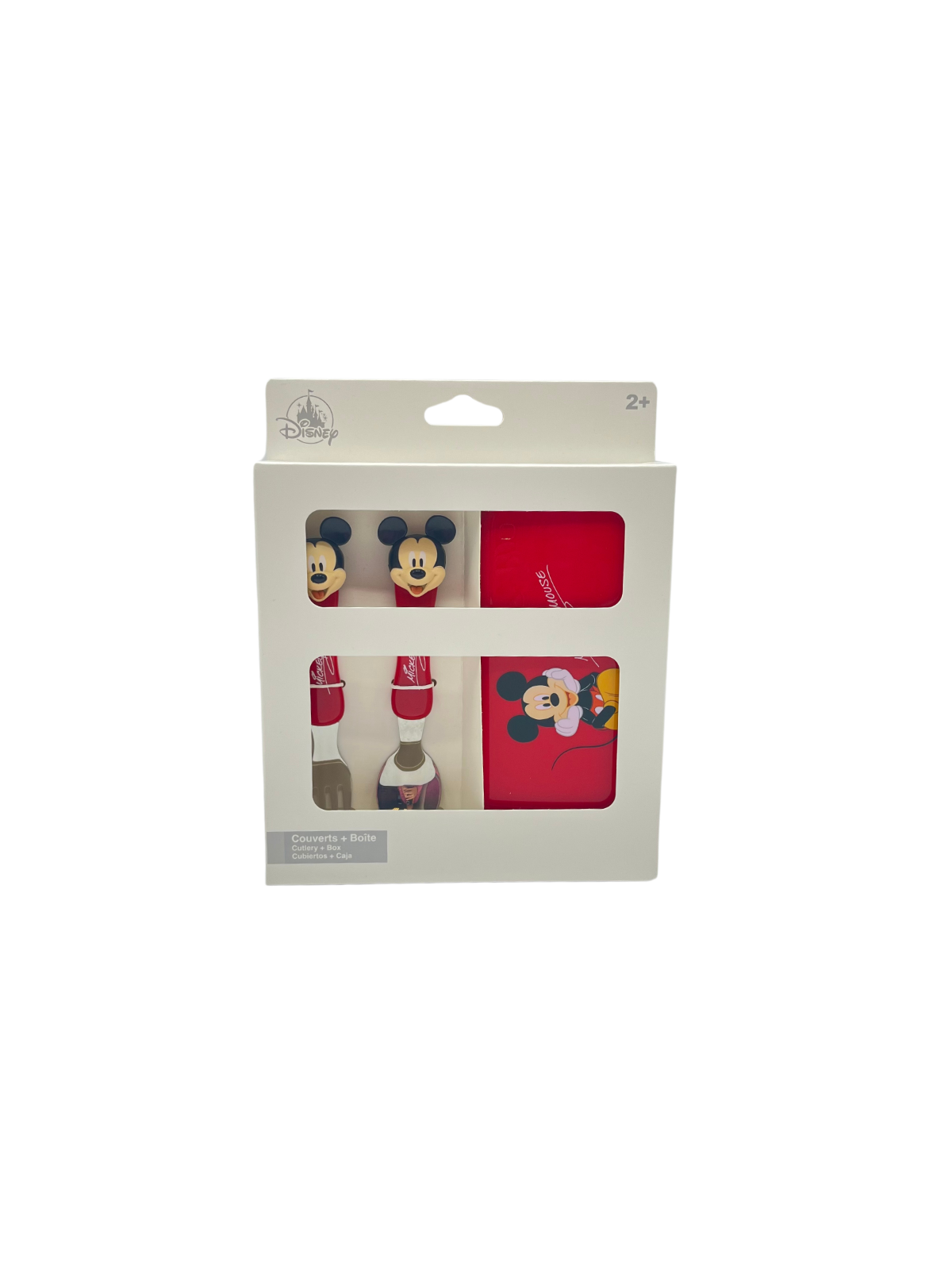 Couverts et boîte Mickey Disneyland Paris