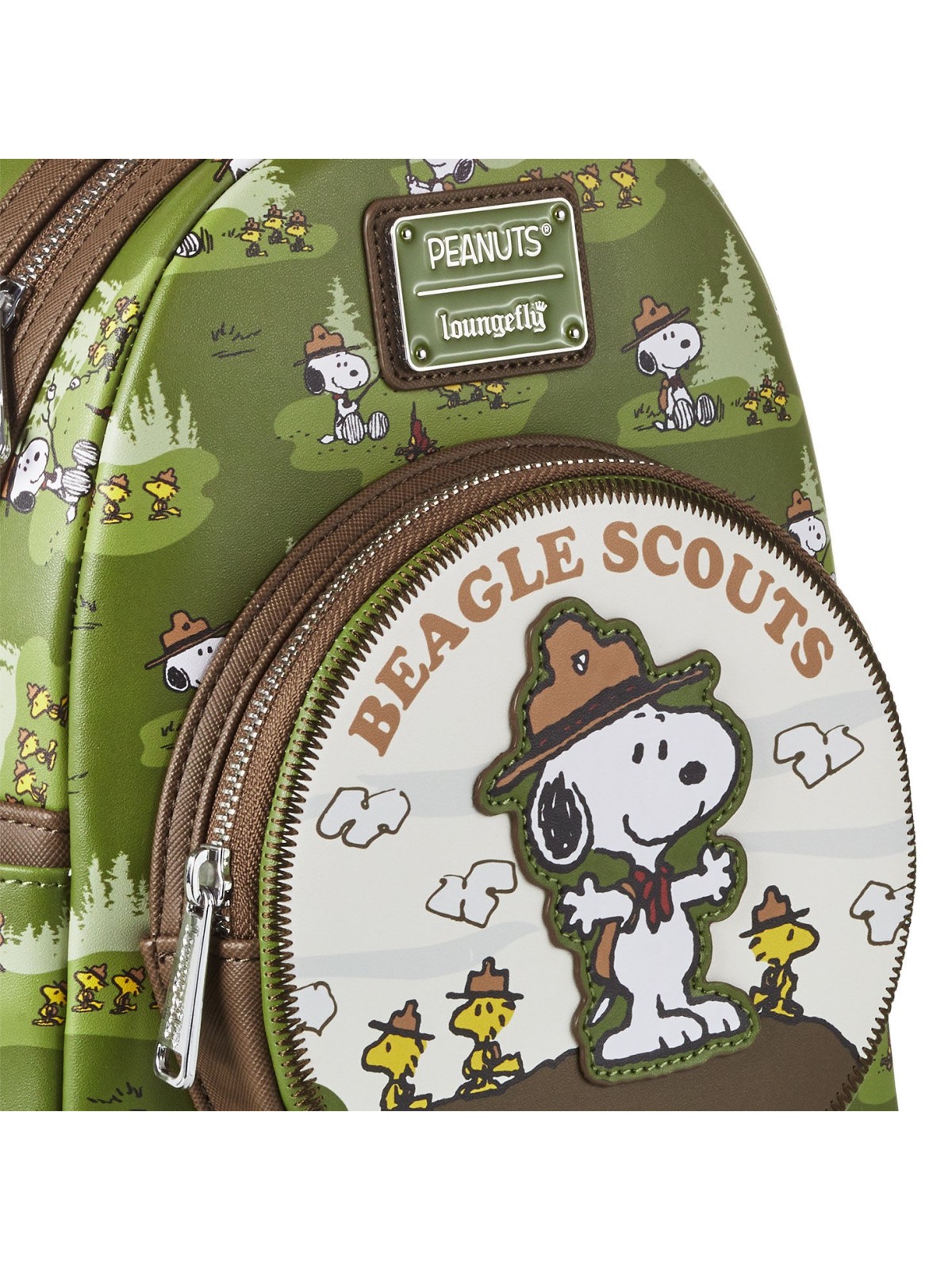 Loungefly Peanuts Beagle Scouts Mini Backpack