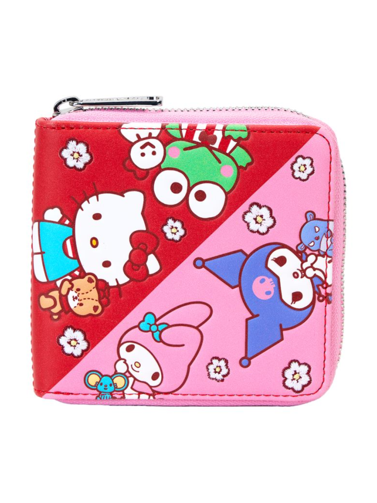Portefeuille Sanrio Hello Kitty and friends color block LOUNGEFLY