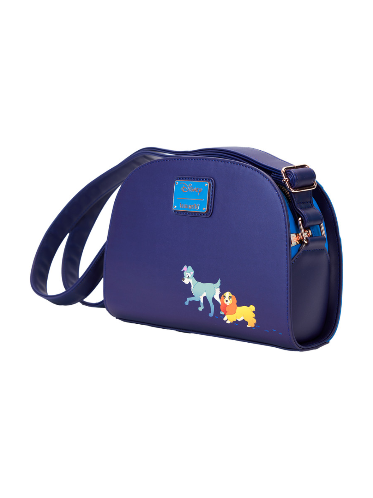 Sac à bandoulière la belle et le clochard 70ème anniversaire LOUNGEFLY