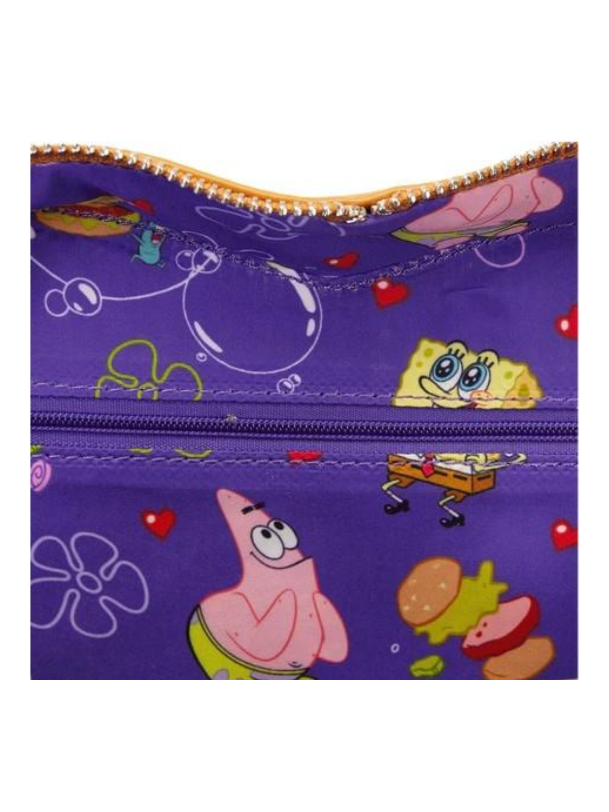 Sac à bandoulière Krabby patty Bob l'éponge LOUNGEFLY