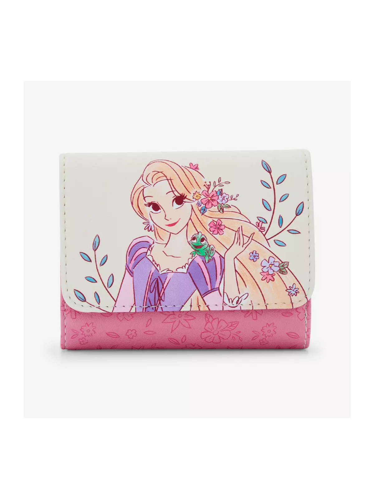 Portefeuille Raiponce flowers LOUNGEFLY