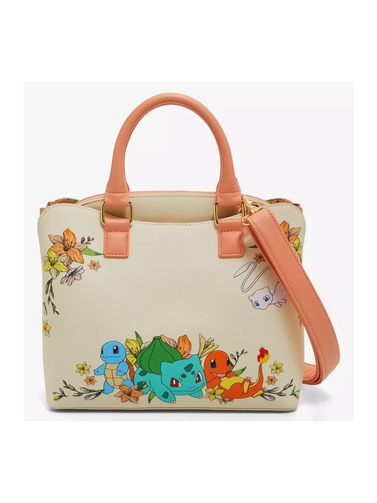 Sac à bandoulière group portrait floral Pokémon LOUNGEFLY