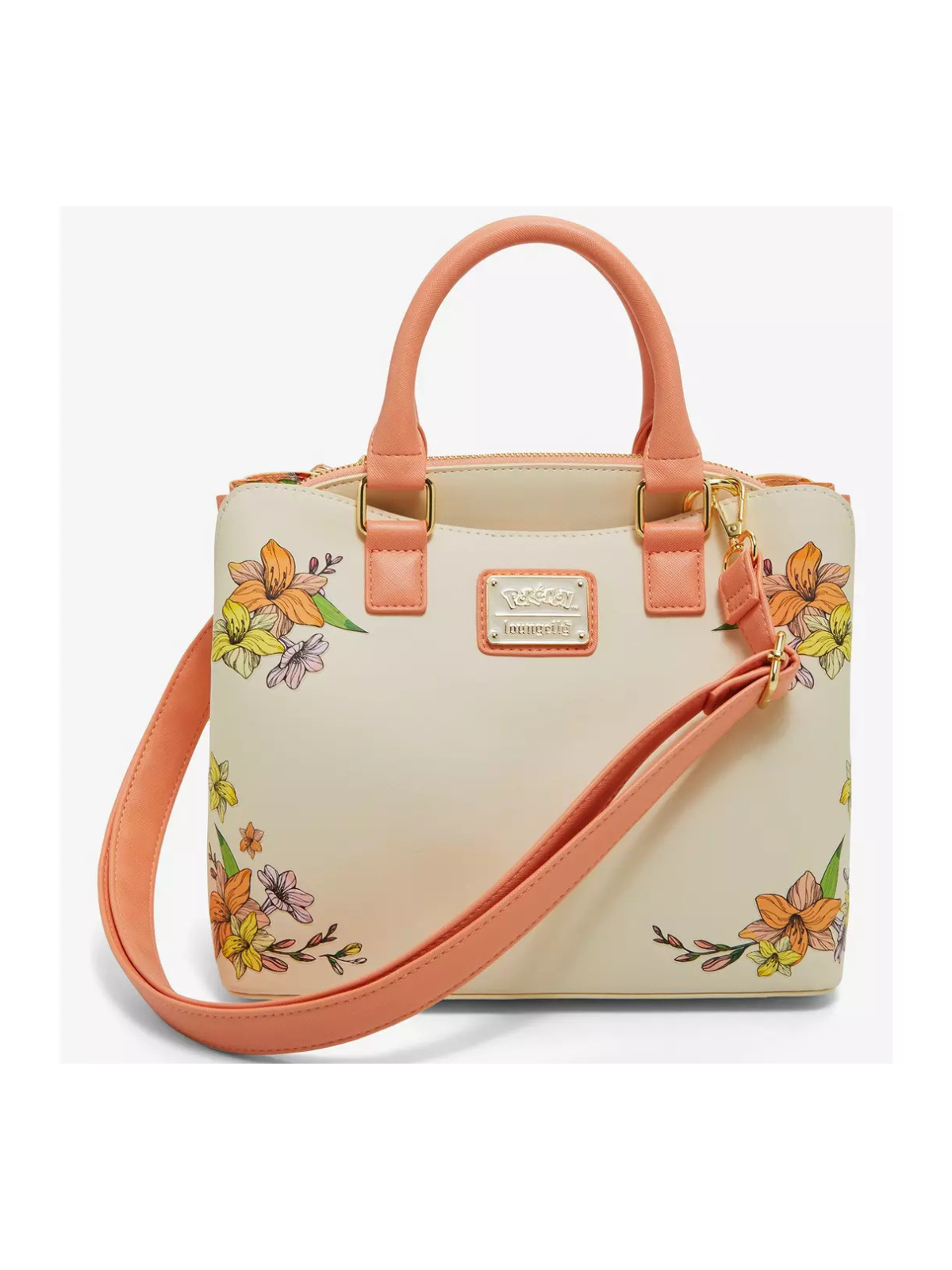 Sac à bandoulière group portrait floral Pokémon LOUNGEFLY
