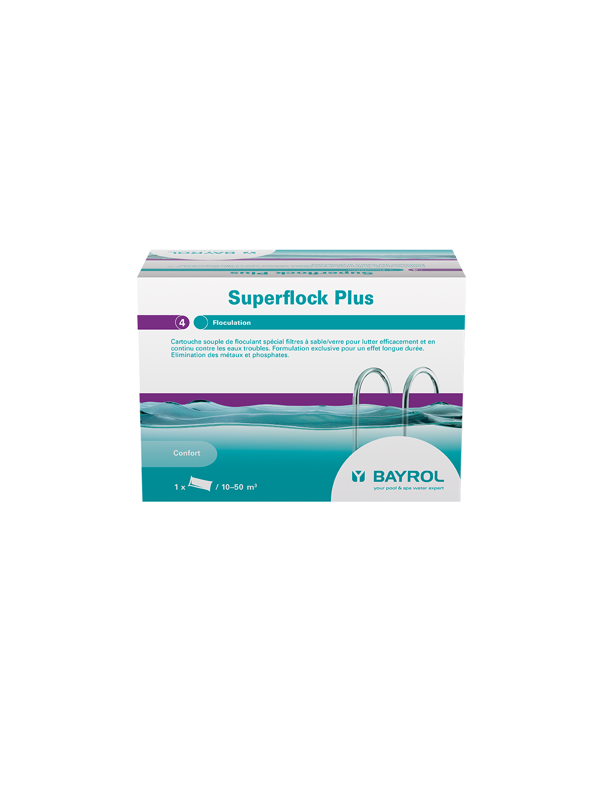 Superflock Plus 1kg BAYROL 2295292 : Floculation Efficace