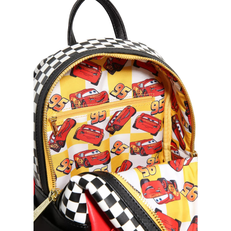 Sac à dos Rust-eze light up Lightning Mcqueen Cars LOUNGEFLY