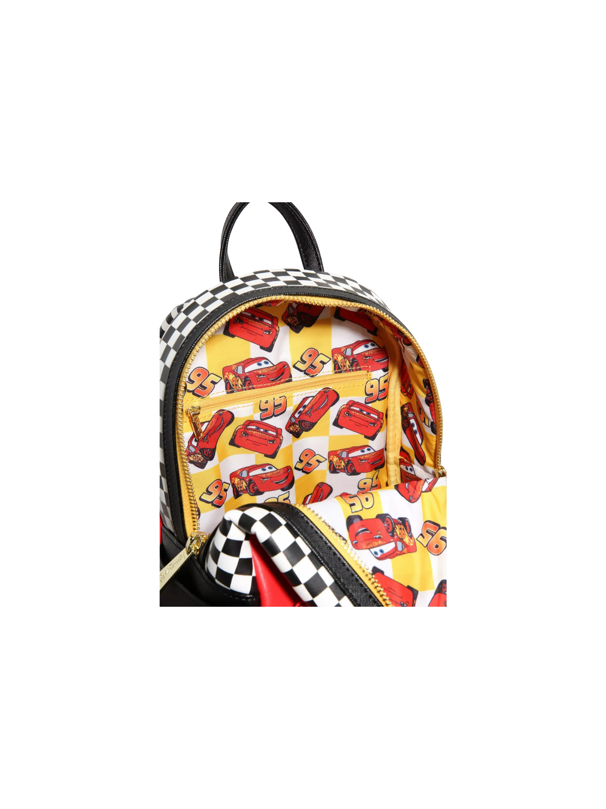 Sac à dos Rust-eze light up Lightning Mcqueen Cars LOUNGEFLY