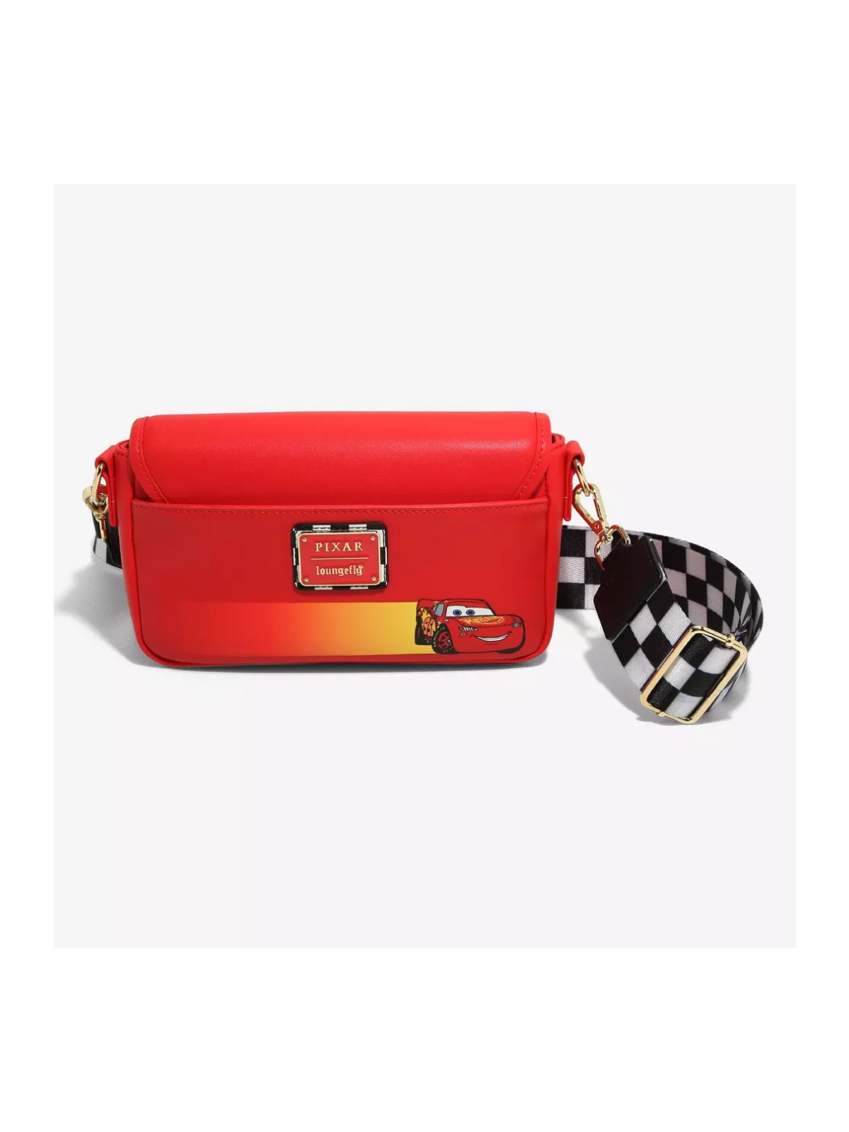 Sac à bandoulière Card lightning McQueen bumper Cars LOUNGEFLY