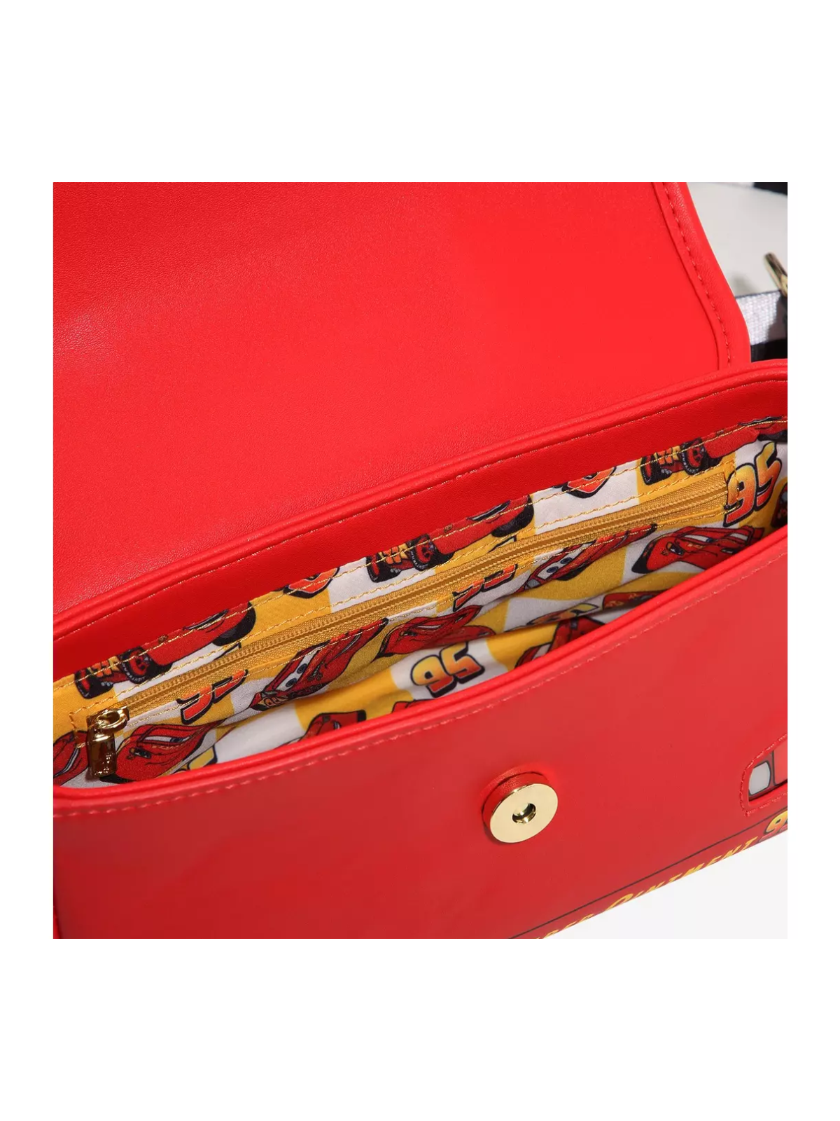 Sac à bandoulière Card lightning McQueen bumper Cars LOUNGEFLY