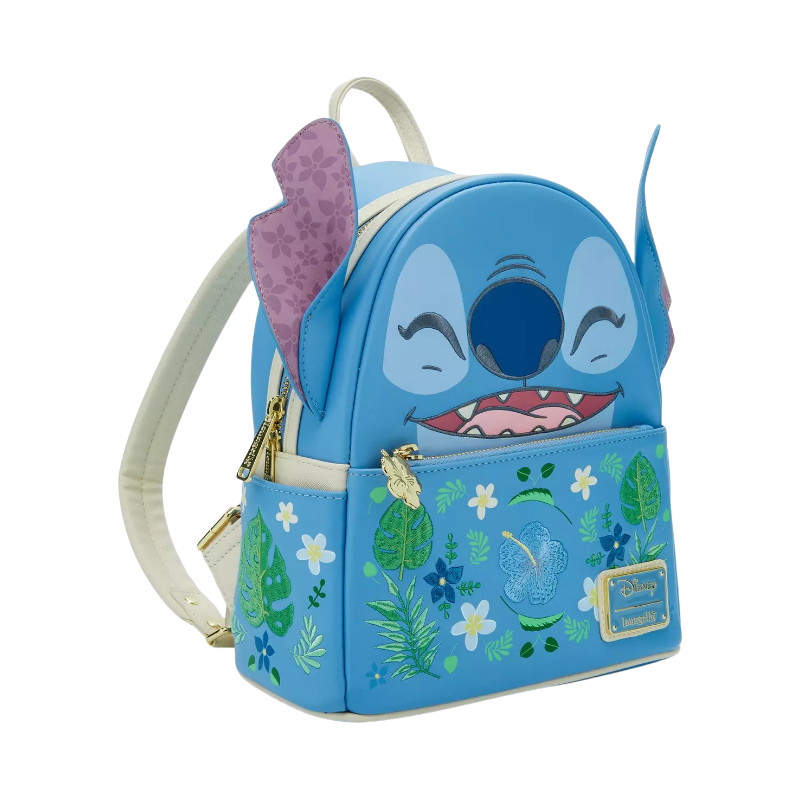 Sac à dos Floral Stitch figural Lilo & Stitch LOUNGEFLY