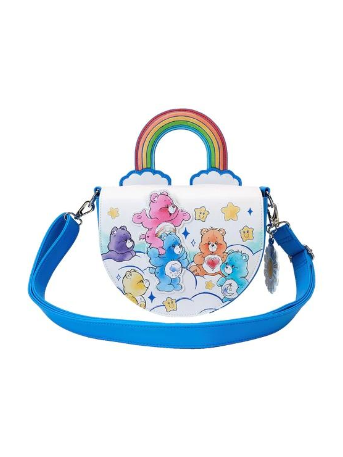 Sac à bandoulière Rainbow Bisounours LOUNGEFLY