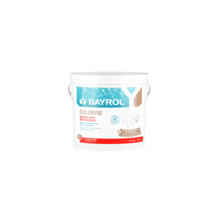 Chlorifix BAYROL 5 KG,Chlore Choc Micro-Billes Piscine