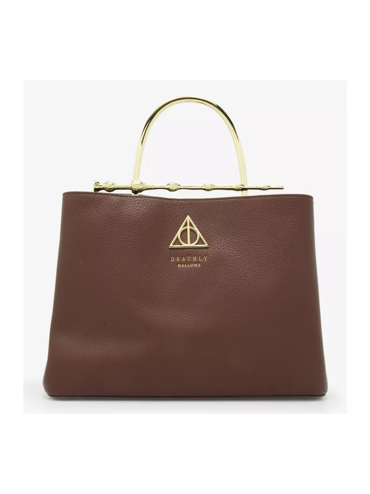 Sac à main deathly hallows Elder wand brown Harry Potter LOUNGEFLY