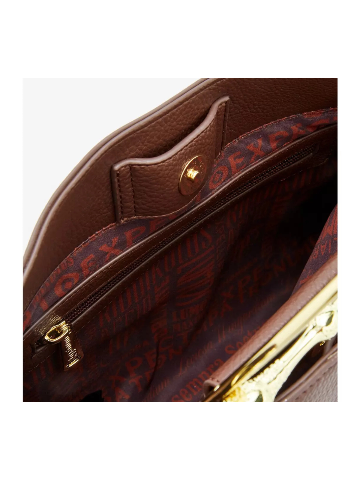 Sac à main deathly hallows Elder wand brown Harry Potter LOUNGEFLY