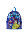 Sac à dos Princesse stained glass collection La belle & la bête LOUNGEFLY
