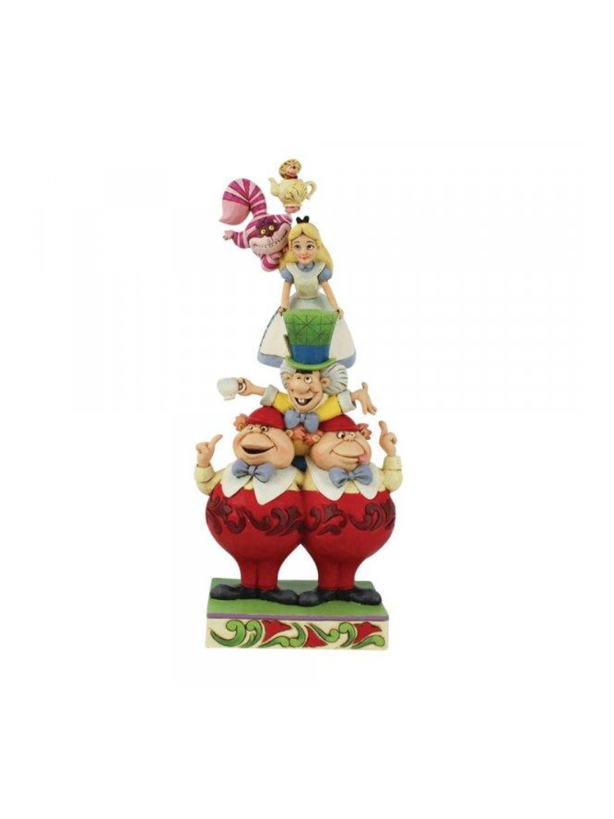 Figurine We're all mad here Alice au pays des merveilles Disney traditions 6008997
